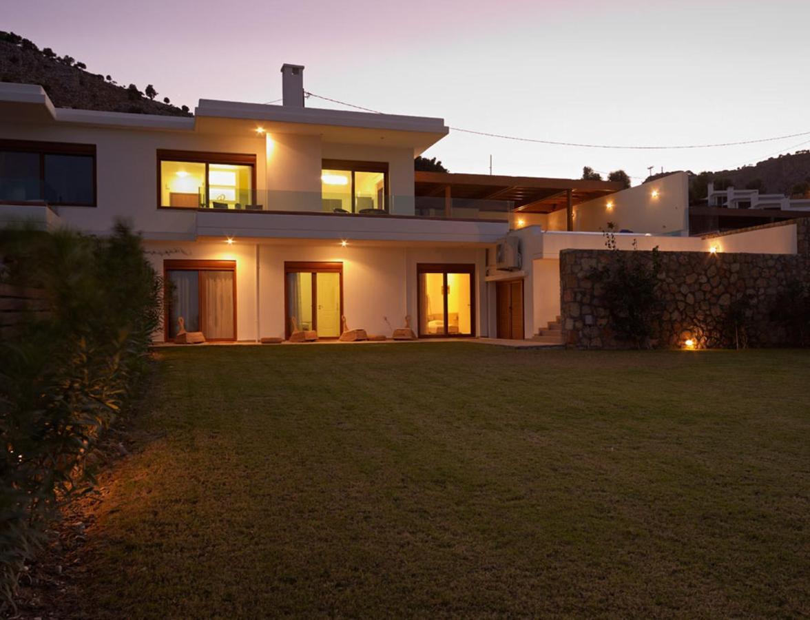 Luxury Villa Verna Líndos Exterior foto